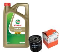 MAHLE Controllo Set 5L CASTROL EDGE 5W-30 C3 Per Dacia Lodgy 1.5 dCi Dokker