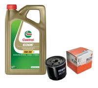 MAHLE Controllo Set 5L CASTROL EDGE 5W-30 C3 Per Fiat Doblo 1.2 Lancia Y