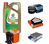 MAHLE Controllo Set 5L CASTROL EDGE 5W-30 C3 Per Honda CR-V IV 1.6I-DTEC