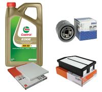 MAHLE Controllo Set 5L CASTROL EDGE 5W-30 C3 Per Hyundai IX35 2.0