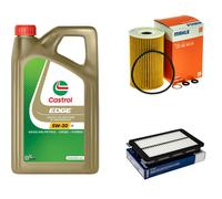 MAHLE Controllo Set 5L CASTROL EDGE 5W-30 C3 Per KIA Sportage 1.7 CRDi