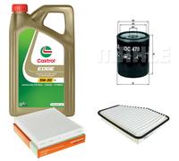MAHLE Controllo Set 5L CASTROL EDGE 5W-30 C3 Per Lexus GS 430