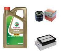 MAHLE Controllo Set 5L CASTROL EDGE 5W-30 C3 Per Mazda 2 1.5 SKYACTIV-G M