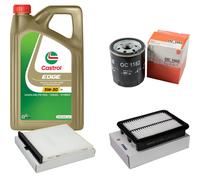 MAHLE Controllo Set 5L CASTROL EDGE 5W-30 C3 Per Mazda 3 1.5 D