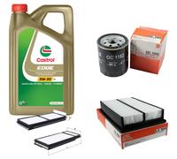 MAHLE Controllo Set 5L CASTROL EDGE 5W-30 C3 Per Mazda 5 2.0 1.8 MZR 3