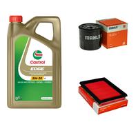 MAHLE Controllo Set 5L CASTROL EDGE 5W-30 C3 Per Nissan Primera 2.0 16V