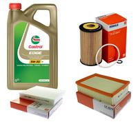 MAHLE Controllo Set 5L CASTROL EDGE 5W-30 C3 Per Opel Mokka/Mokka X