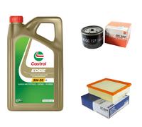 MAHLE Controllo Set 5L CASTROL EDGE 5W-30 C3 Per Renault Laguna II 1.9 dCi