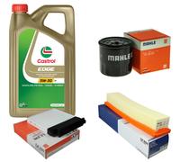 MAHLE Controllo Set 5L CASTROL EDGE 5W-30 C3 Per Renault Twingo II 1.2 16V
