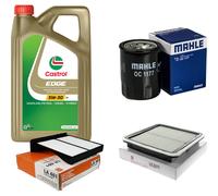 MAHLE Controllo Set 5L CASTROL EDGE 5W-30 C3 Per Subaru Forester 2.0 AWD 2.5