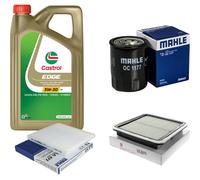 MAHLE Controllo Set 5L CASTROL EDGE 5W-30 C3 Per Subaru Legacy IV Station