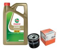 MAHLE Controllo Set 5L CASTROL EDGE 5W-30 C3 Per Suzuki Vitara 1.4 T AllGrip