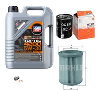 MAHLE Controllo Set 5L Liqui Moly 5W-30 TOP TEC 4200 Per Honda CR-V II 2.0