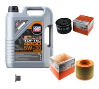 MAHLE Controllo Set 5L Liqui Moly 5W-30 TOP TEC 4200 Per Renault 19 II