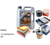 MAHLE Controllo set 5L Liqui Moly 5W-30 Top Tec 4200 per Renault Scénic II