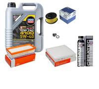 MAHLE Controllo Set 5L Liqui Moly Top Tec 4100 5W-40 Per Renault Captur 0.9
