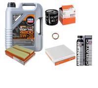MAHLE Controllo Set 5L Liqui Moly Top Tec 4200 5W-30 Per VW Golf VII 1.4 TSI