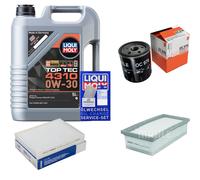 MAHLE Controllo Set 5L Liqui Moly Top Tec 4310 0W-30 Per Citroën C1 II 108