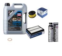MAHLE Controllo Set 5L Liqui Moly Top Tec 4600 5W-30 Per Nissan Qashqai II