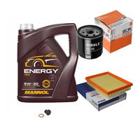 Mahle Controllo Set 5L mannol 5W-30 Energia per Opel Corsa B 1.4i 1.2i