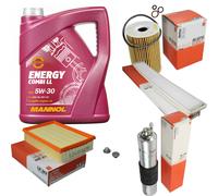 MAHLE Controllo Set 5L MANNOL 5W-30 Energy Combi LL Per BMW 3 Serie 318I 316I