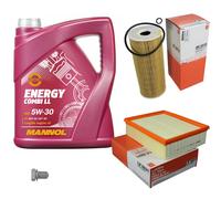 MAHLE Controllo set 5L MANNOL 5W-30 Energy Comby LL per VW Passat Estate