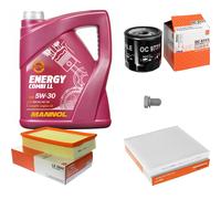 MAHLE Controllo set 5L MANNOL 5W-30 Energy Comby LL per VW Passat Estate