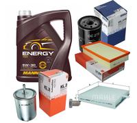 MAHLE Controllo Set 5L MANNOL 5W-30 Energy Per VW Golf II 1.8 GTI G60