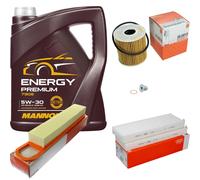MAHLE Controllo Set 5L MANNOL 5W-30 Energy Premium Per Citroën Berlingo 1.6