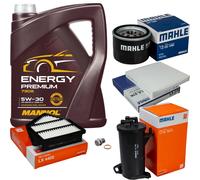 MAHLE Controllo Set 5L MANNOL 5W-30 Energy Premium Per Honda CR-V IV