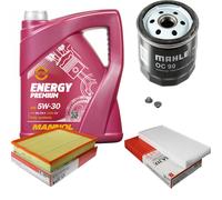 Mahle Controllo Set 5L mannol 5W-30 Energy Premium per Interruttore Opel Vectra