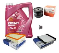 Mahle Controllo Set 5L mannol 5W-30 Energy Premium per Legno per Renault Grand