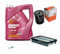 MAHLE Controllo Set 5L MANNOL 5W-30 Energy Premium Per Toyota MR 2 III 1.8