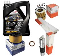 MAHLE Controllo Set 5L MANNOL 5W-30 LONGLIFE Per BMW 3er Compact 316 TI 318