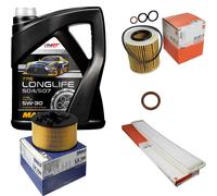 Mahle Controllo Set 5L mannol 5W-30 Longlife per BMW 3er Compatto 316 Ti 318