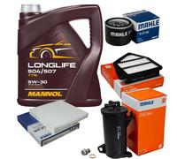 Mahle Controllo Set 5L mannol 5W-30 Longlife per Honda Cr-V IV 1.6i-DTEC