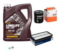 MAHLE Controllo Set 5L MANNOL 5W-30 LONGLIFE Per Toyota RAV 4 I 2.0 4WD MR