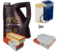 Mahle Controllo Set 5L mannol 5W-40 Estremo per Audi Q5 2.0 TFSI Quattro A5
