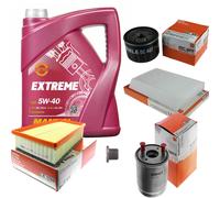Mahle Controllo Set 5L mannol 5W-40 Estremo per Renault Megane III)