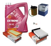 MAHLE Controllo Set 5L MANNOL 5W-40 EXTREME Adatto Per Peugeot 107