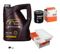 MAHLE Controllo Set 5L MANNOL 5W-40 Extreme Per Citroën C1 1.0 Peugeot 107