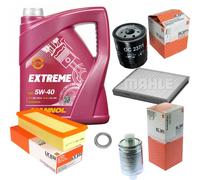 MAHLE Controllo Set 5L MANNOL 5W-40 EXTREME Per Rover 25 1.4 16V Streetwise
