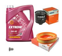 MAHLE Controllo Set 5L MANNOL 5W-40 EXTREME Per VW Lupo 1.0 Polo 60 1.4 75