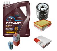 Mahle Controllo Set 5L mannol Ceramica 5W-40 Adatto Per per Opel Vectra