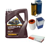 MAHLE Controllo Set 5L MANNOL LONGLIFE 504/507 5W-30 Per MINI Mini