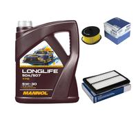 MAHLE Controllo Set 5L MANNOL LONGLIFE 504/507 5W-30 Per Nissan Qashqai II