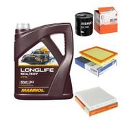 MAHLE Controllo Set 5L MANNOL LONGLIFE 504/507 5W-30 Per Toyota Prius Plus
