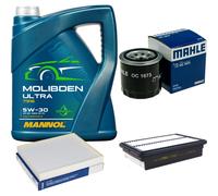 MAHLE Controllo Set 5L MANNOL MOLIBDENO ULTRA 5W-30 Per KIA CEED 1.6 T-GDi GT