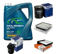 MAHLE Controllo Set 5L MANNOL MOLIBDENO ULTRA 5W-30 Per Subaru Impreza