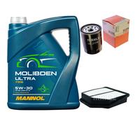 MAHLE Controllo Set 5L MANNOL MOLIBDENO ULTRA 5W-30 Per Suzuki Grand Vitara